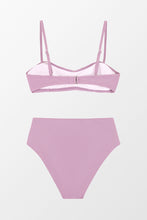 Lade das Bild in den Galerie-Viewer, St. Tropez Cinch Bandeau und High Waist Bikini Set
