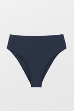 Lade das Bild in den Galerie-Viewer, Navy Bikinihose High Waist Geb?ndert
