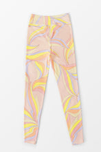 Lade das Bild in den Galerie-Viewer, Abstrakter Druck Activewear Set Sport-BHs Leggings
