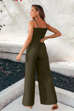 Lade das Bild in den Galerie-Viewer, ?rmelloser Jumpsuit mit lockerer Taille
