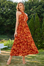 Lade das Bild in den Galerie-Viewer, A-f?rmiges r¨¹ckenfreies Kleid mit elastischer Taille
