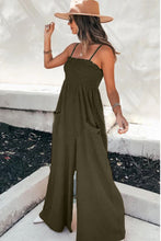 Lade das Bild in den Galerie-Viewer, ?rmelloser Jumpsuit mit lockerer Taille
