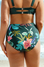 Lade das Bild in den Galerie-Viewer, Gro?e Gr??en gr¨¹ne Bikinihose mit Blumenmuster
