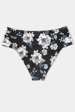 Lade das Bild in den Galerie-Viewer, Seitlich geraffte High waist Bikinihose in gro?en Gr??en
