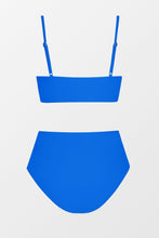 Lade das Bild in den Galerie-Viewer, Wickel-Bralette &amp; gesplei?tes High Waist Bikini Set
