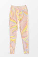 Lade das Bild in den Galerie-Viewer, Abstrakter Druck Activewear Set Sport-BHs Leggings
