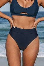 Lade das Bild in den Galerie-Viewer, Navy Bikinihose High Waist Geb?ndert
