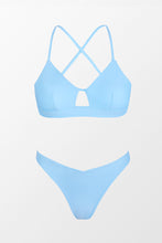 Lade das Bild in den Galerie-Viewer, Bralette-Bikinioberteil und Bikinihose mit V-Front
